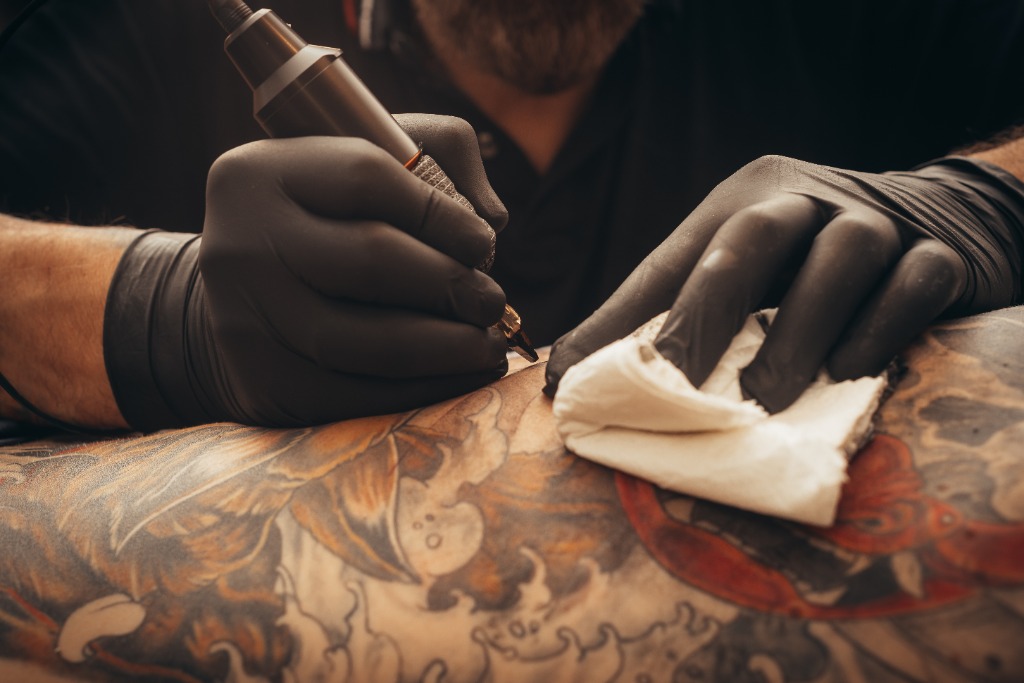 Tatouage dragon néo-japonais grand format